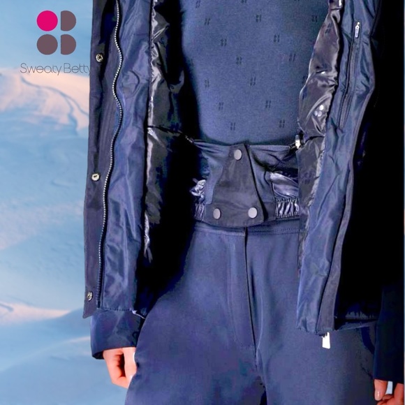 *SOLD**Sweaty Betty Alps Waterproof Duck Down Insulated Ski Jacket NWT - Picture 6 of 12